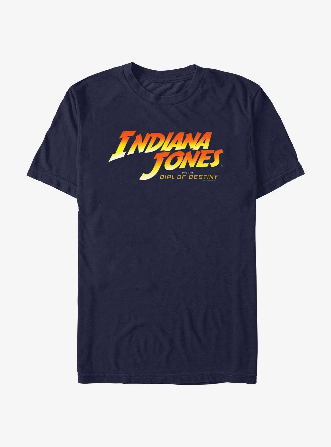 Indiana Jones And The Dial Of Destiny Logo T-Shirt, , hi-res