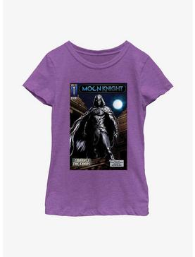 Marvel Moon Knight Embrace The Chaos Comic Cover Poster Youth Girls T-Shirt, , hi-res