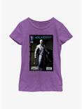 Marvel Moon Knight Embrace The Chaos Comic Cover Youth Girls T-Shirt, PURPLE BERRY, hi-res