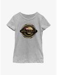 Marvel Moon Knight Icon Logo Youth Girls T-Shirt, ATH HTR, hi-res