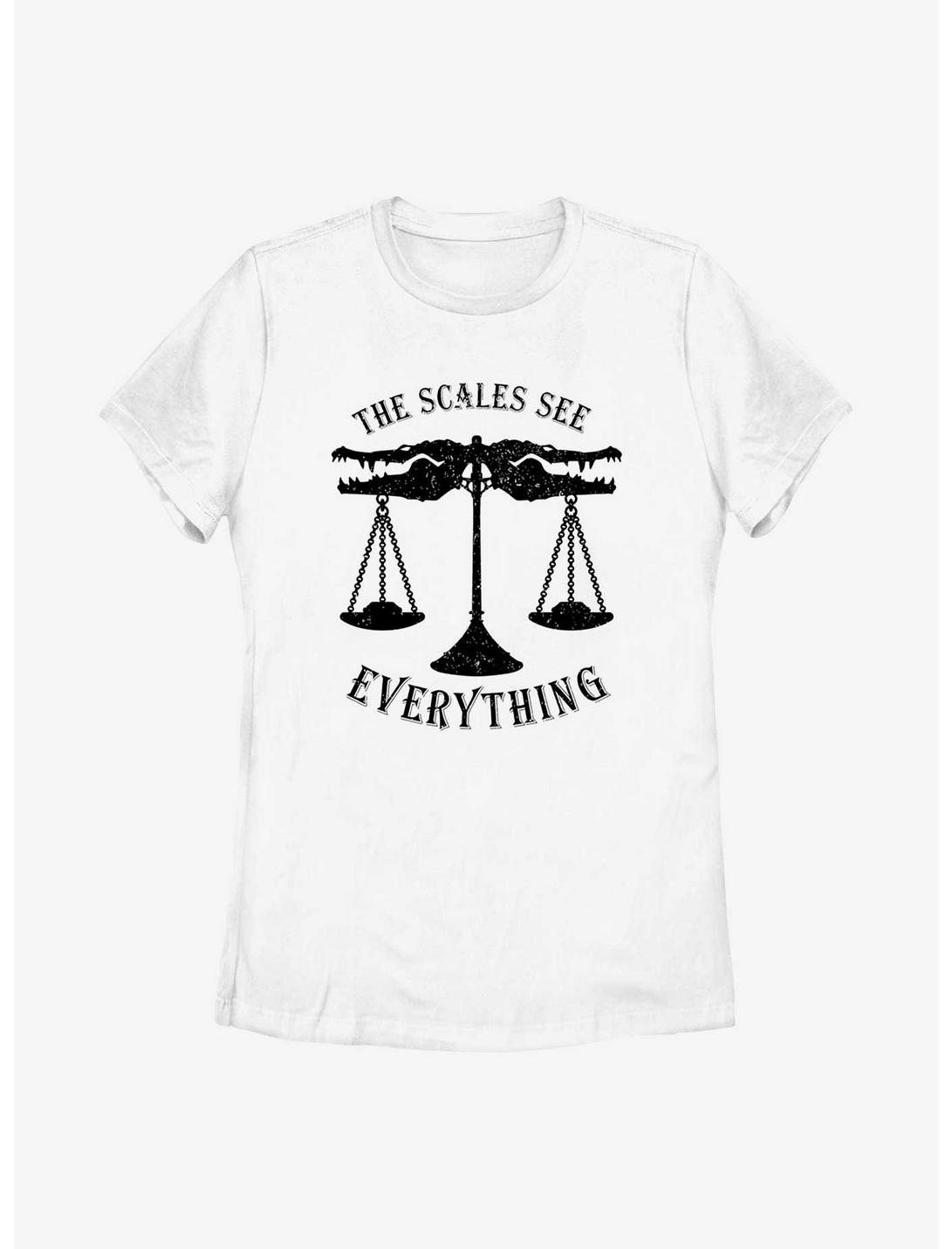 Marvel Moon Knight The Scales See Everything Womens T-Shirt, WHITE, hi-res