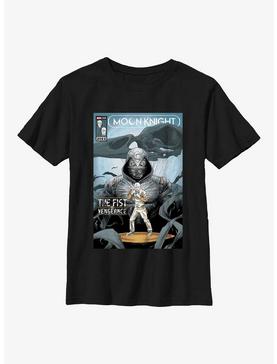 Marvel Moon Knight The Fist Of Vengeance Comic Cover Youth T-Shirt, , hi-res