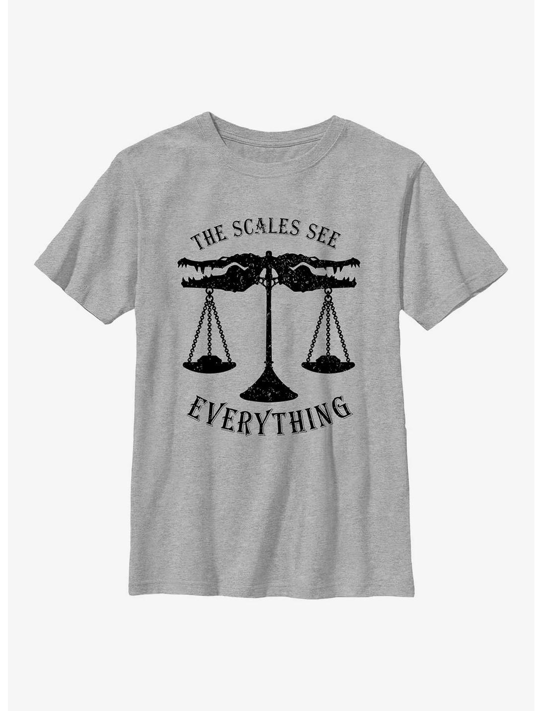 Marvel Moon Knight The Scales See Everything Youth T-Shirt, ATH HTR, hi-res