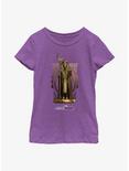 Marvel Moon Knight Khonshu Statue Youth Girls T-Shirt, PURPLE BERRY, hi-res