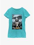 Marvel Moon Knight The Fist Of Vengeance Comic Cover Youth Girls T-Shirt, TAHI BLUE, hi-res
