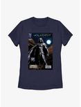 Marvel Moon Knight Embrace The Chaos Comic Cover Poster Womens T-Shirt, NAVY, hi-res