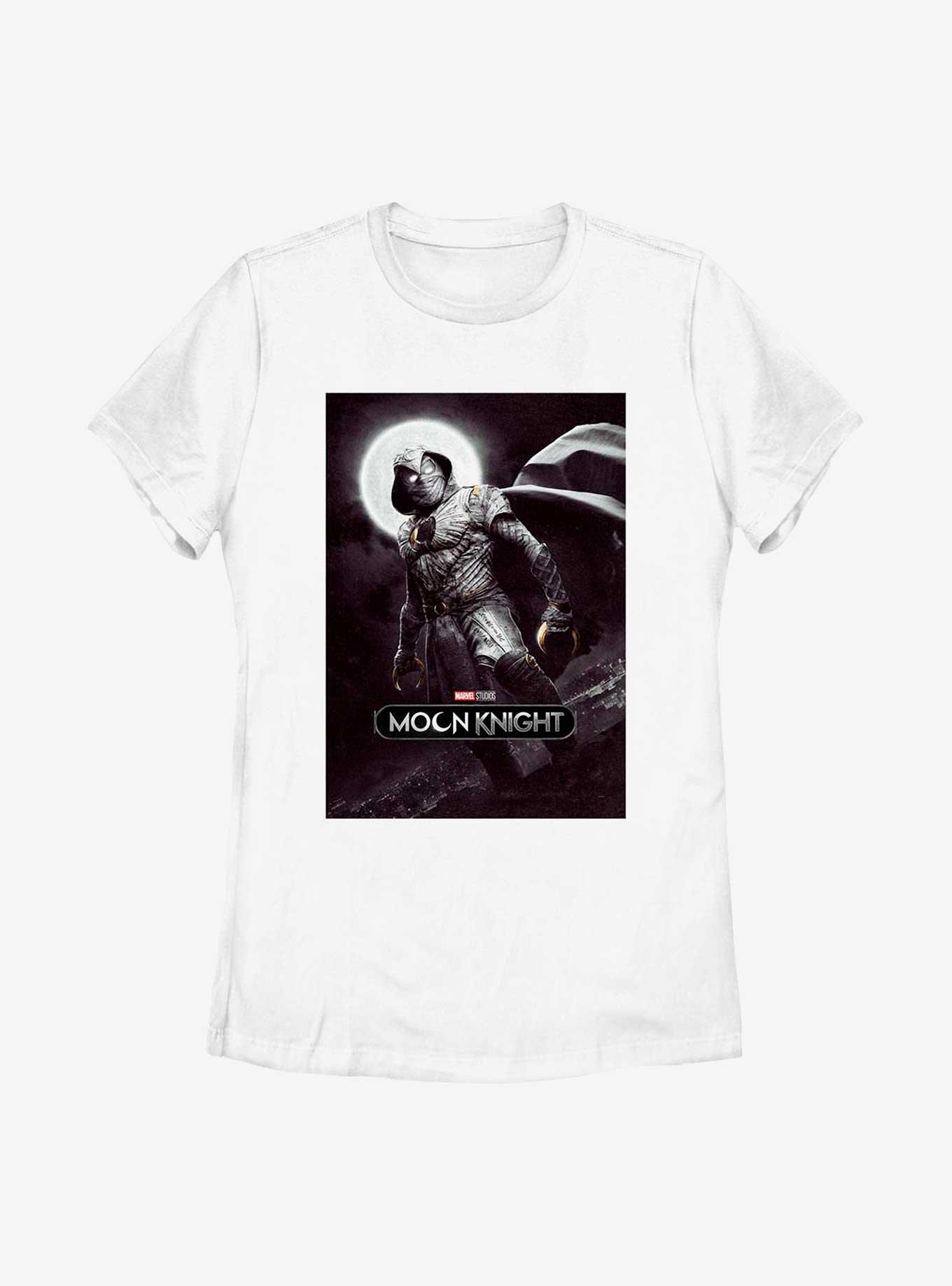 Marvel Moon Knight Hero Of The NightWomens T-Shirt, WHITE, hi-res