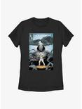 Marvel Moon Knight The Fist Of Vengeance Comic Cover Womens T-Shirt, BLACK, hi-res