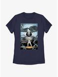Marvel Moon Knight The Fist Of Vengeance Comic Cover Womens T-Shirt, NAVY, hi-res