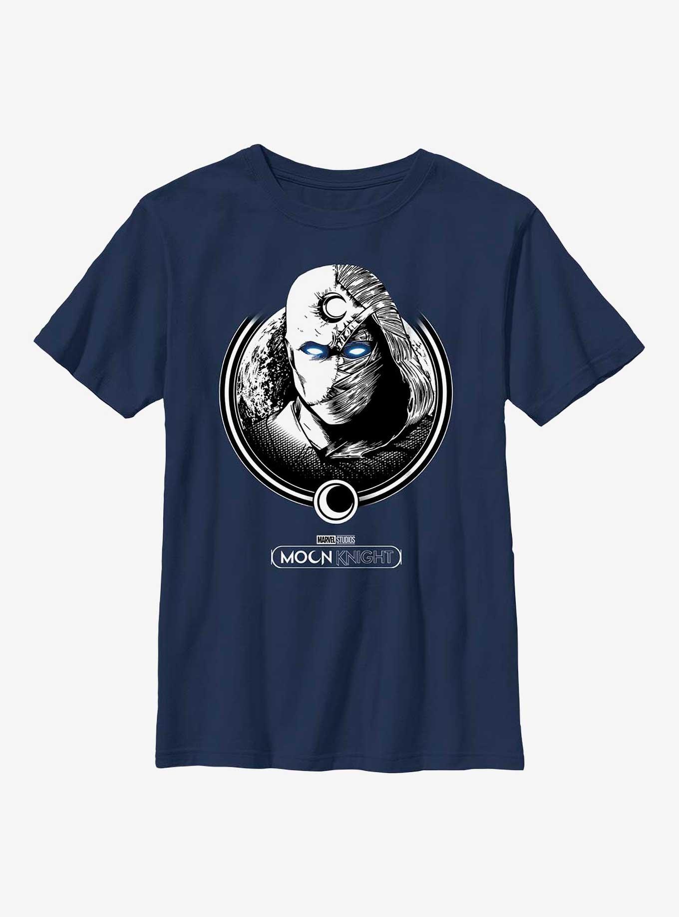 Marvel Moon Knight Dual Moon Head Youth T-Shirt, , hi-res