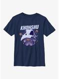 Marvel Moon Knight Khonshu Astros Youth T-Shirt, NAVY, hi-res