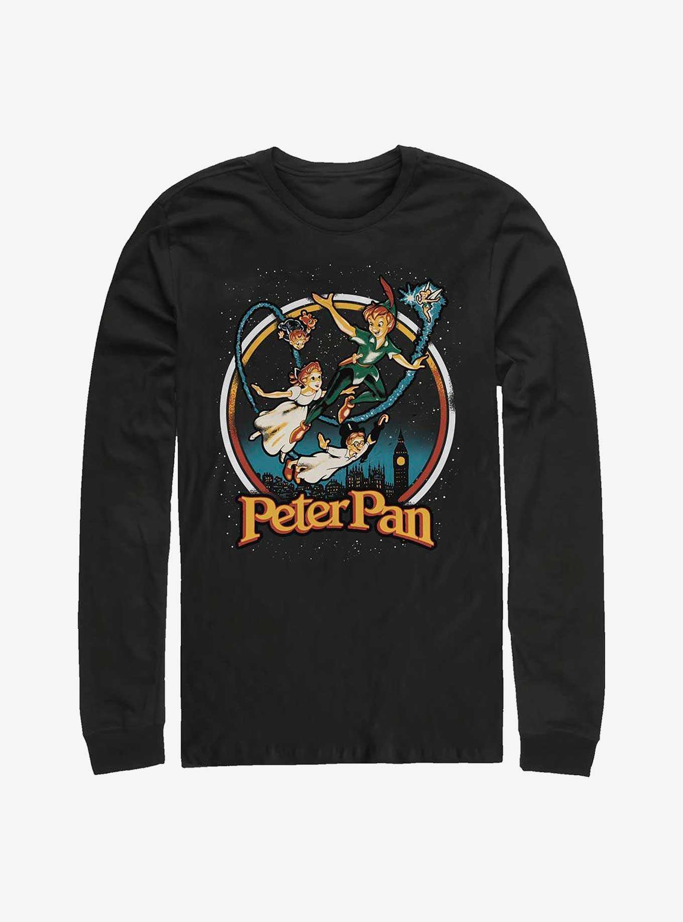 Disney Peter Pan London Night Flight Long-Sleeve T-Shirt, , hi-res