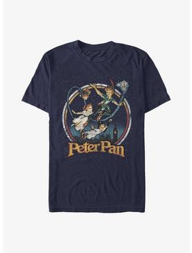 Plus Size Disney Peter Pan London Night Flight T-Shirt, , hi-res