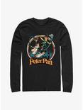 Disney Peter Pan London Night Flight Long-Sleeve T-Shirt, BLACK, hi-res