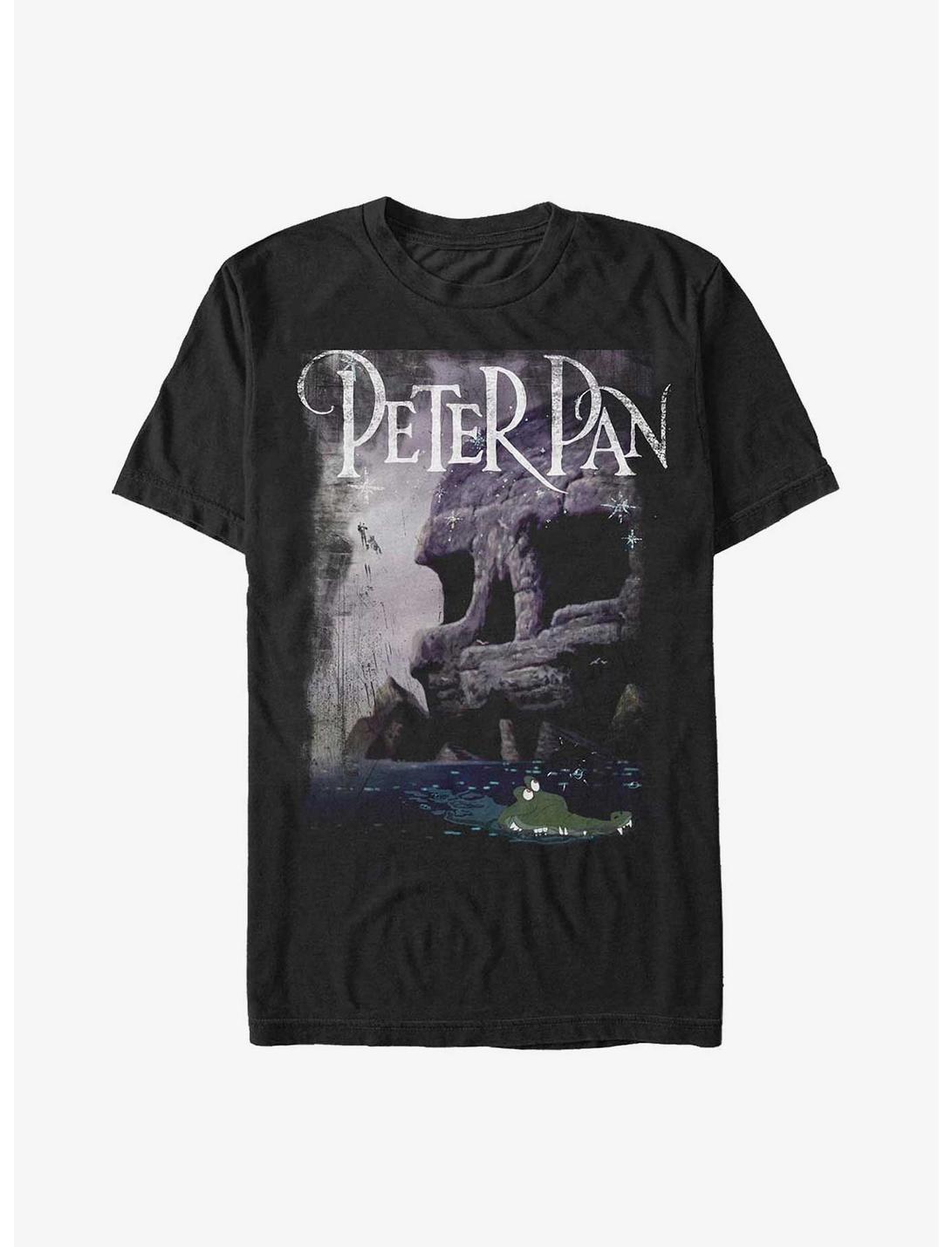 Disney Peter Pan Skull Rock T-Shirt, BLACK, hi-res