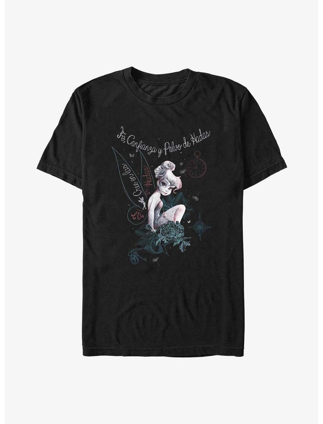 Disney Tinker Bell  Campanita Polvo De Hadas T-Shirt, BLACK, hi-res