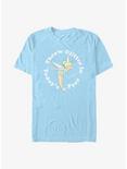 Disney Tinker Bell Throw Glitter T-Shirt, LT BLUE, hi-res