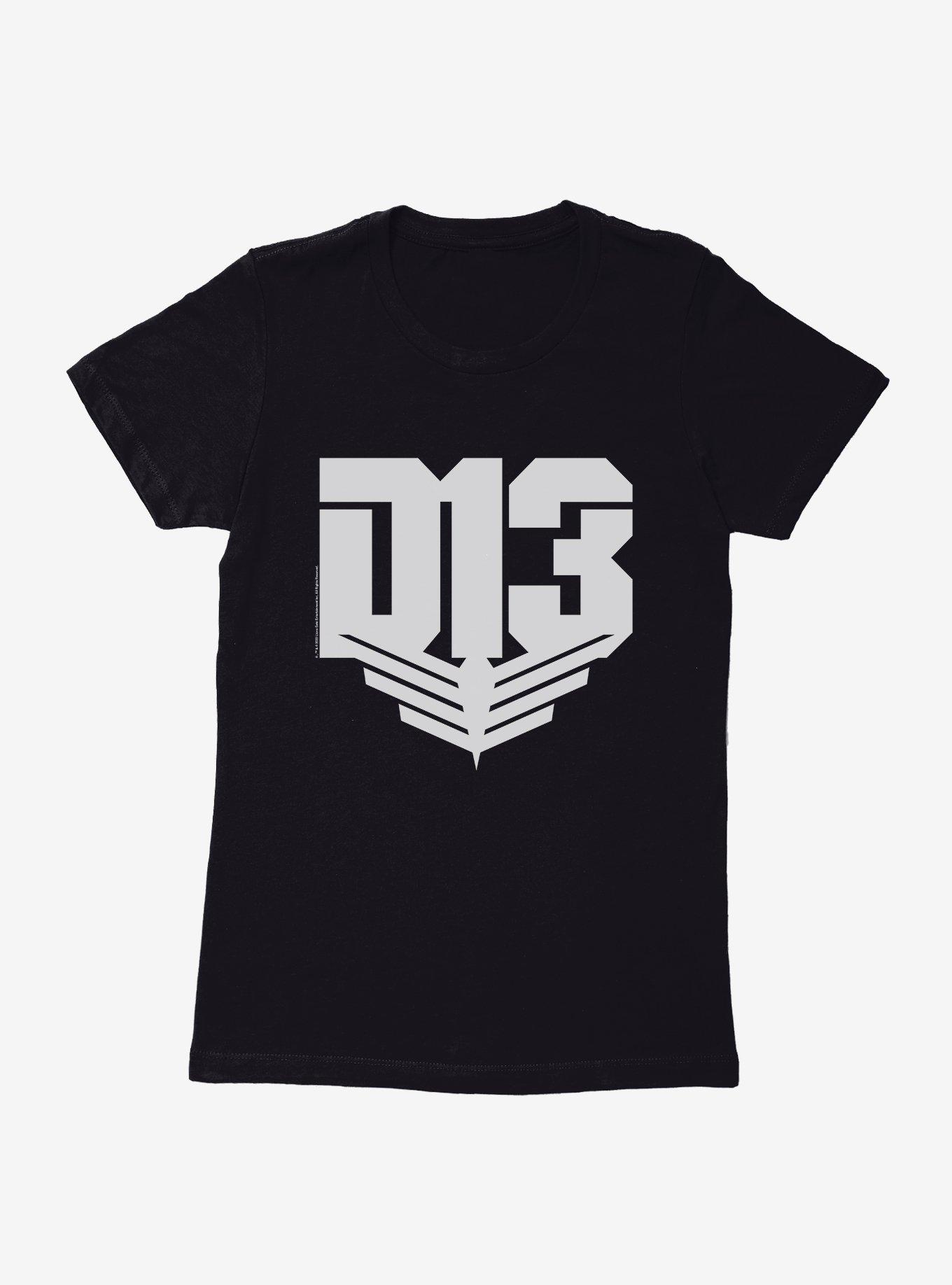 Hunger Games District 13 Logo Womens T-Shirt, BLACK, hi-res