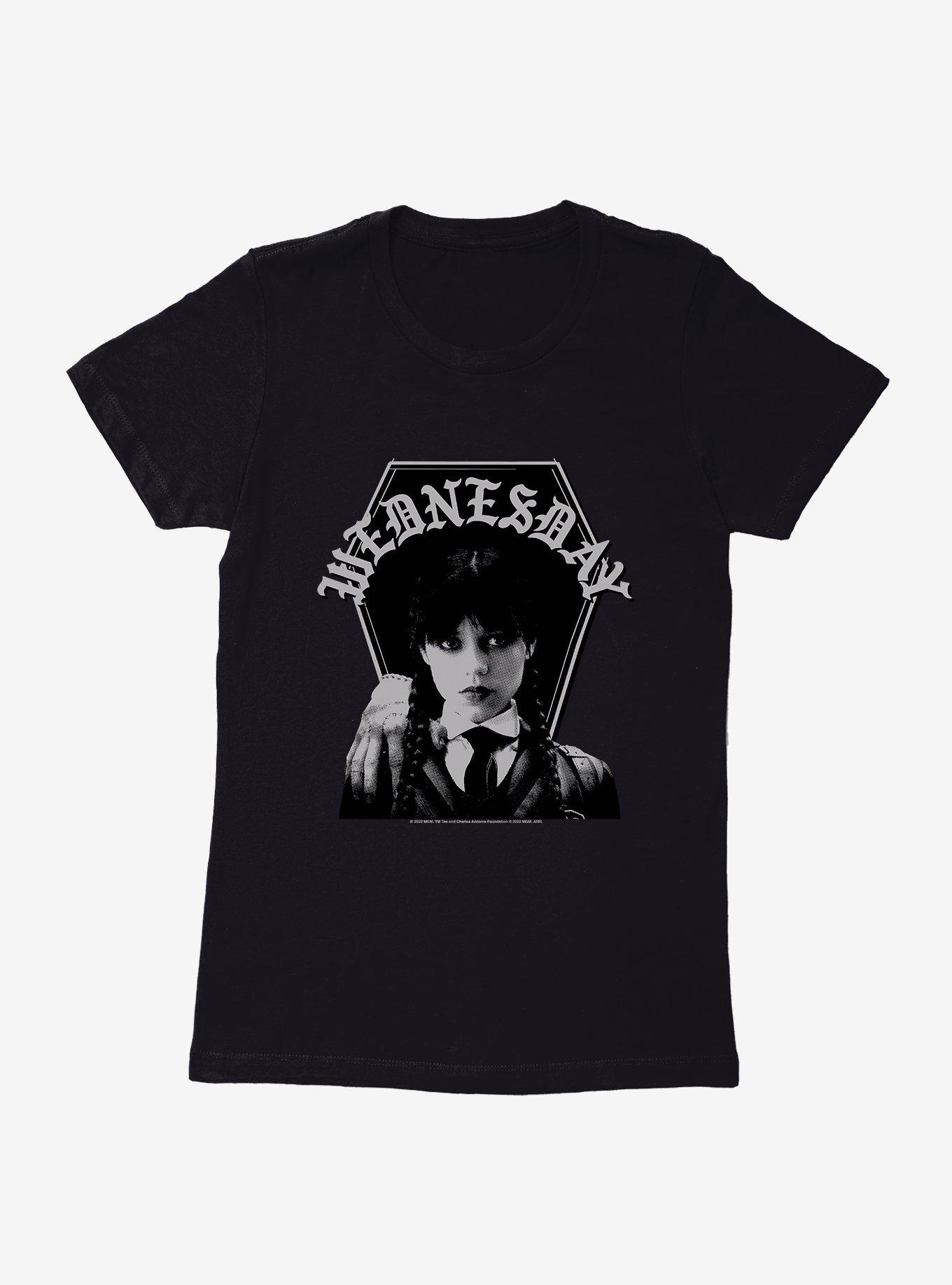 Wednesday Thing And Wednesday Portrait Womens T-Shirt, , hi-res