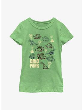 Disney Pixar Cars Dino Park Youth Girls T-Shirt, , hi-res
