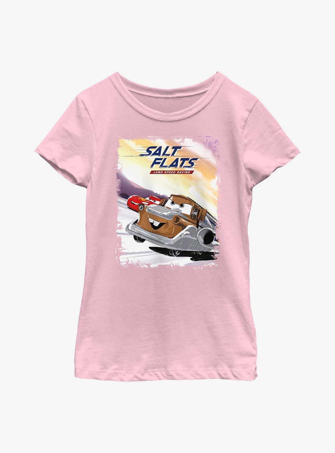Disney Pixar Cars Salt Flats Land Speed Racing Youth Girls T-Shirt, , hi-res