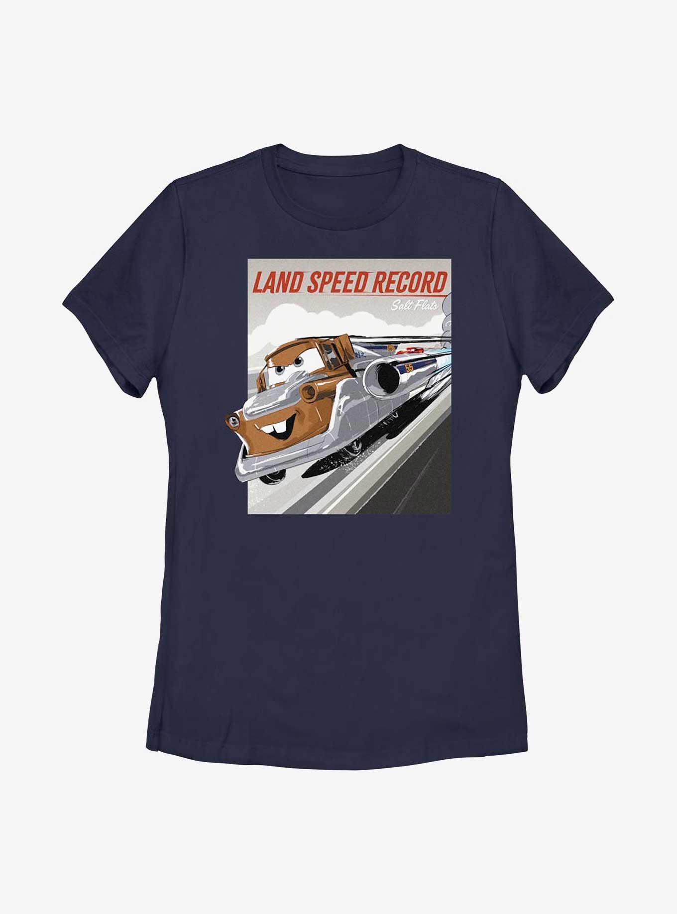 Disney Pixar Cars Land Speed Record Womens T-Shirt, , hi-res