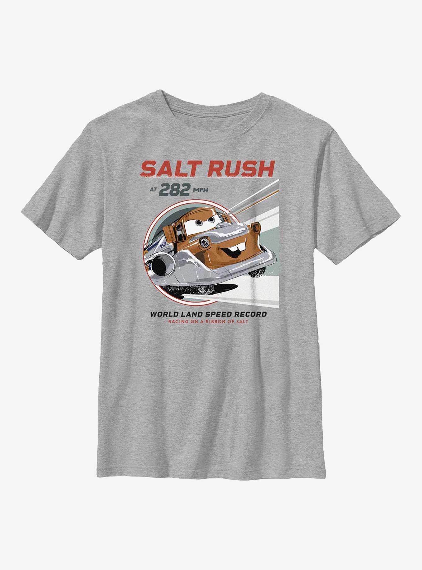 Disney Pixar Cars Salt Rush Mater Youth T-Shirt, ATH HTR, hi-res