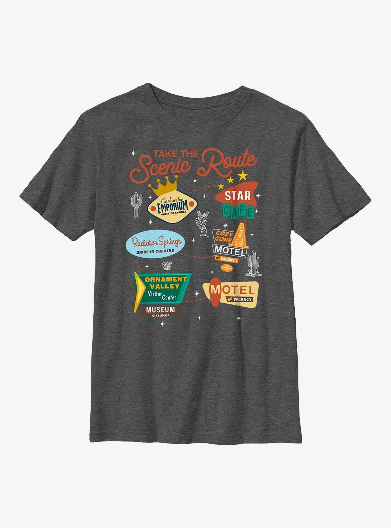 Disney Pixar Cars Take The Scenic Route Youth T-Shirt, , hi-res
