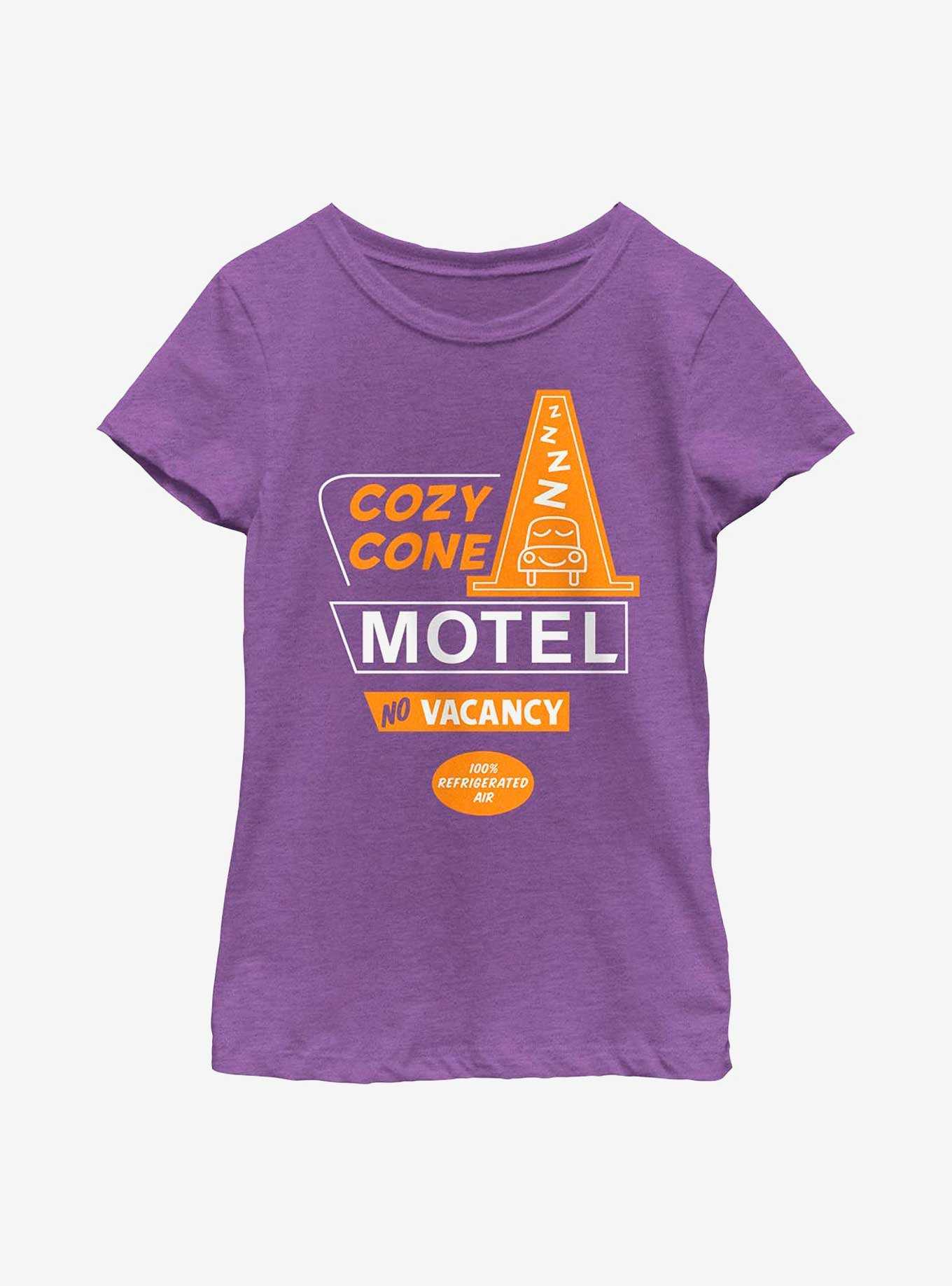 Disney Pixar Cars Cozy Cone Motel Youth Girls T-Shirt, , hi-res