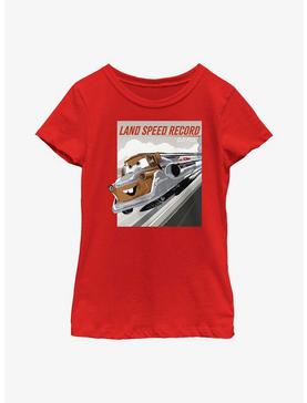 Disney Pixar Cars Land Speed Record Youth Girls T-Shirt, , hi-res