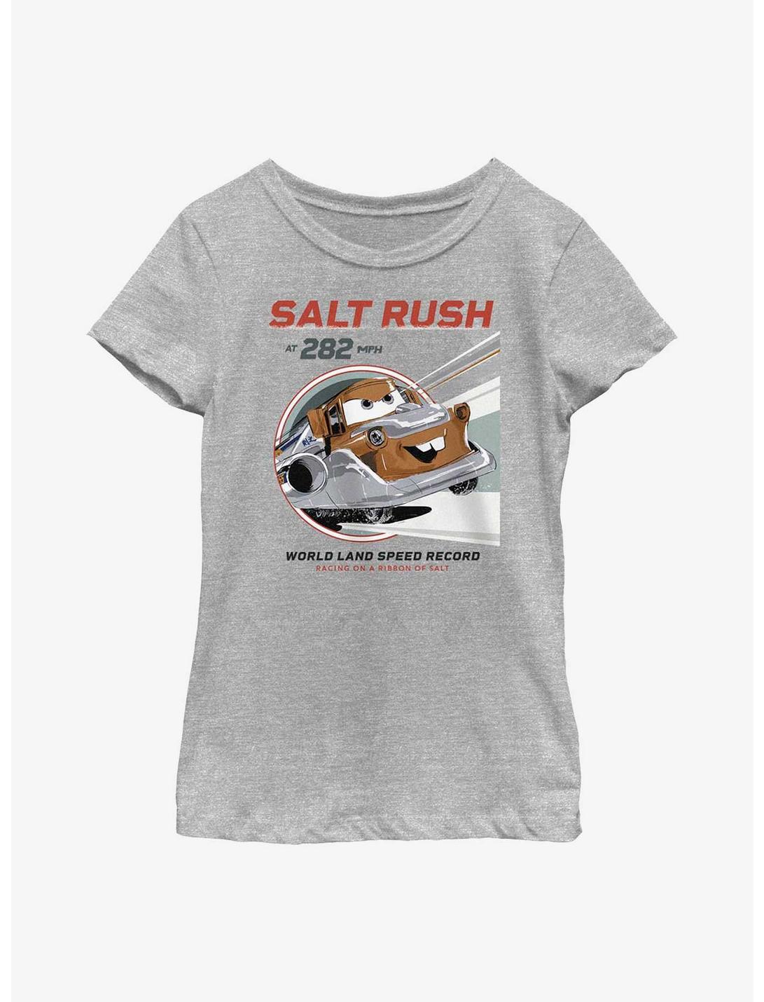 Disney Pixar Cars Salt Rush Mater Youth Girls T-Shirt, ATH HTR, hi-res