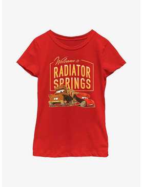 Disney Pixar Cars Welcome To Radiator Springs Youth Girls T-Shirt, , hi-res