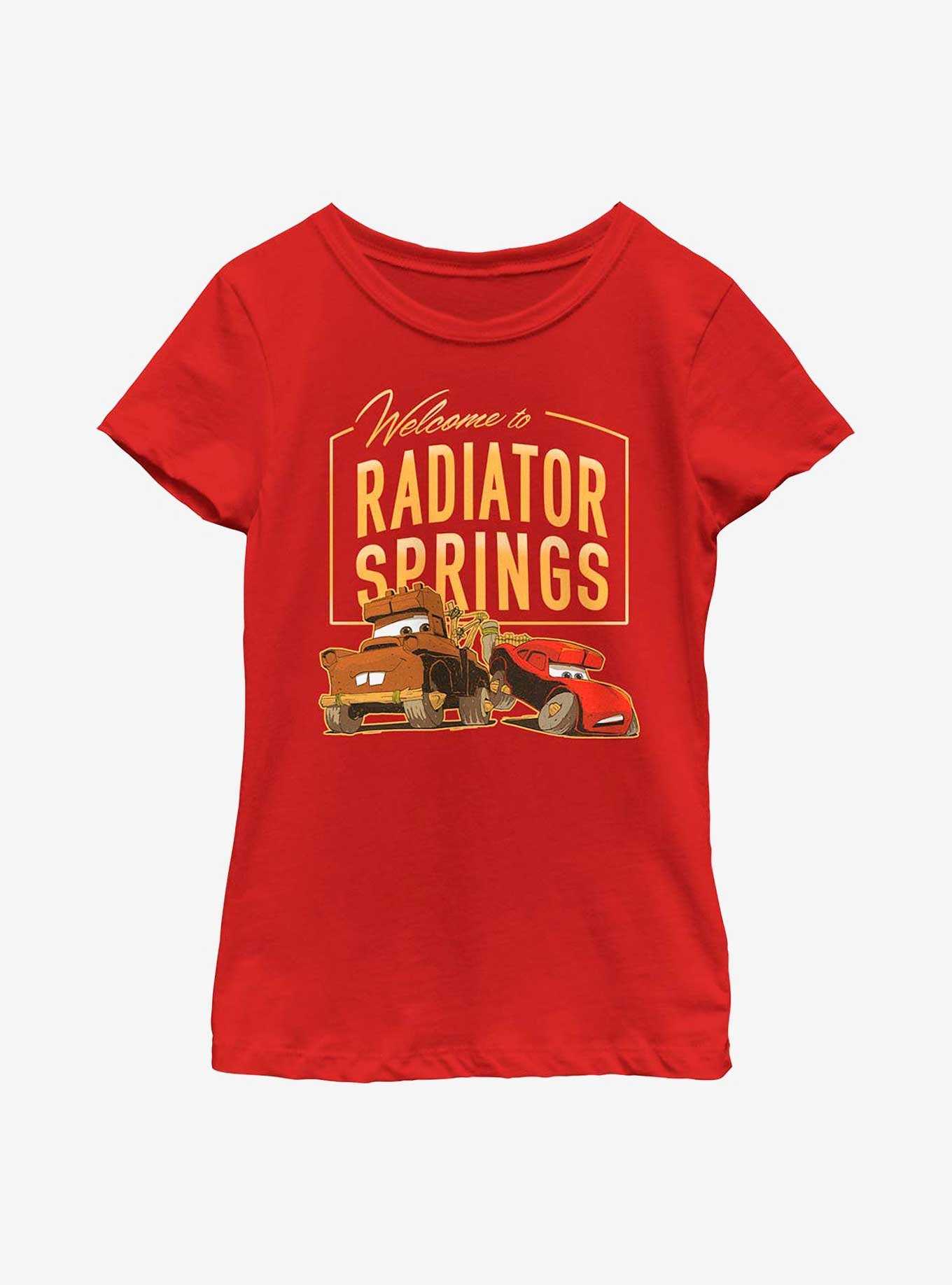 Disney Pixar Cars Welcome To Radiator Springs Youth Girls T-Shirt, , hi-res