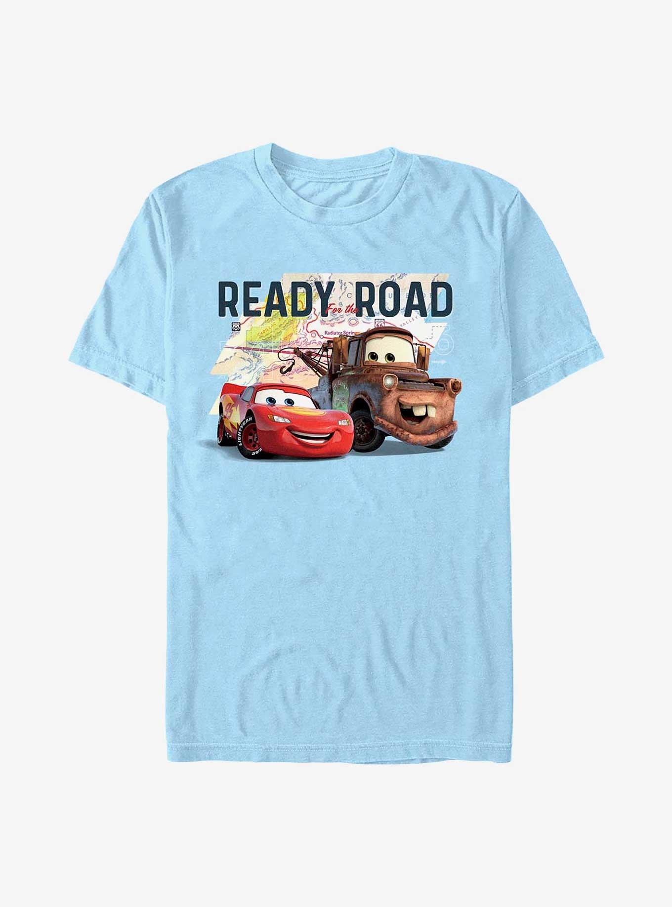 Disney Pixar Cars Ready Road T-Shirt, LT BLUE, hi-res