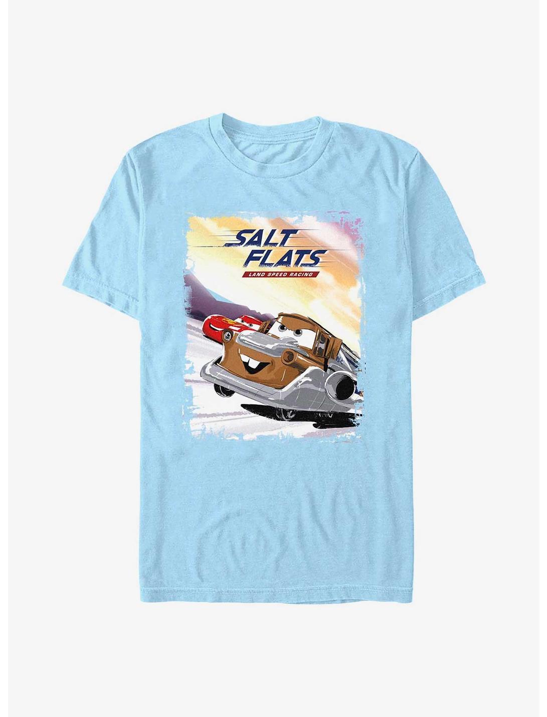Disney Pixar Cars Salt Flats Land Speed Racing T-Shirt, LT BLUE, hi-res