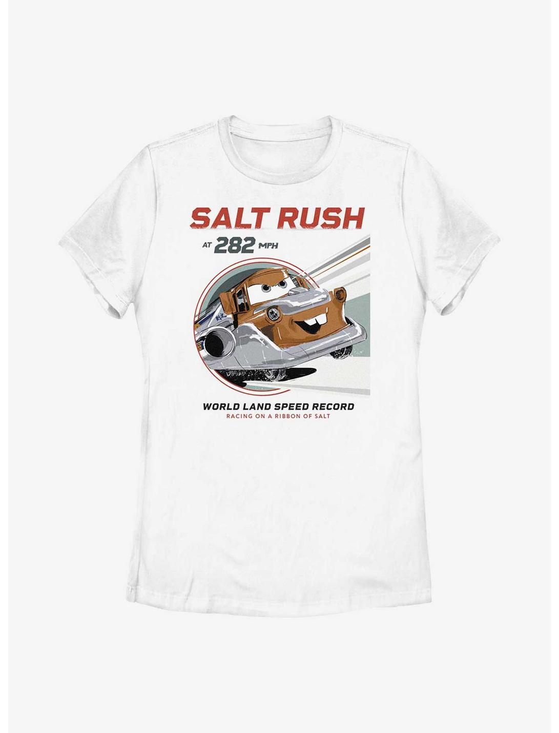 Disney Pixar Cars Salt Rush Mater Womens T-Shirt, WHITE, hi-res