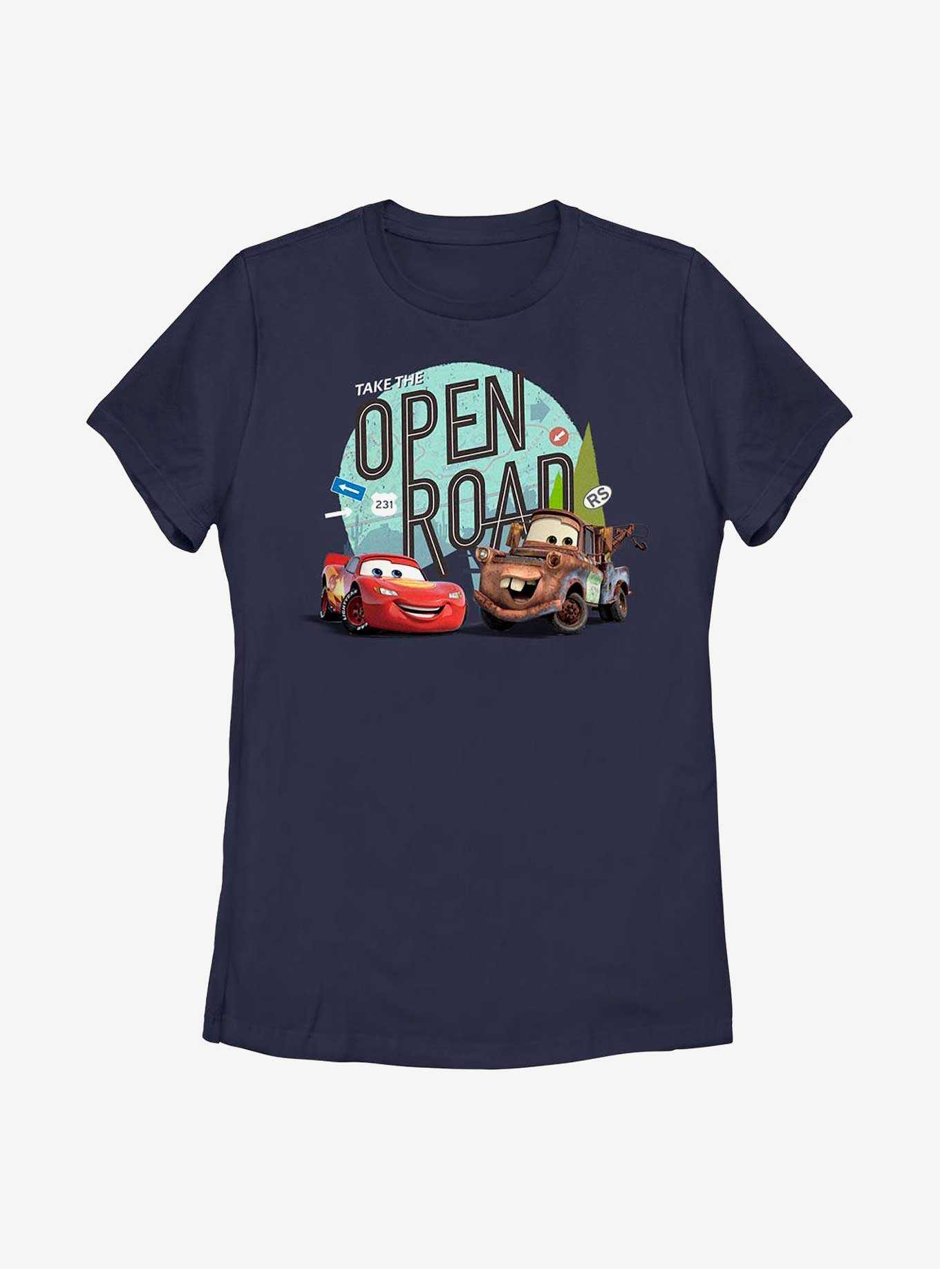 Disney Pixar Cars Take The Open Road Womens T-Shirt, , hi-res