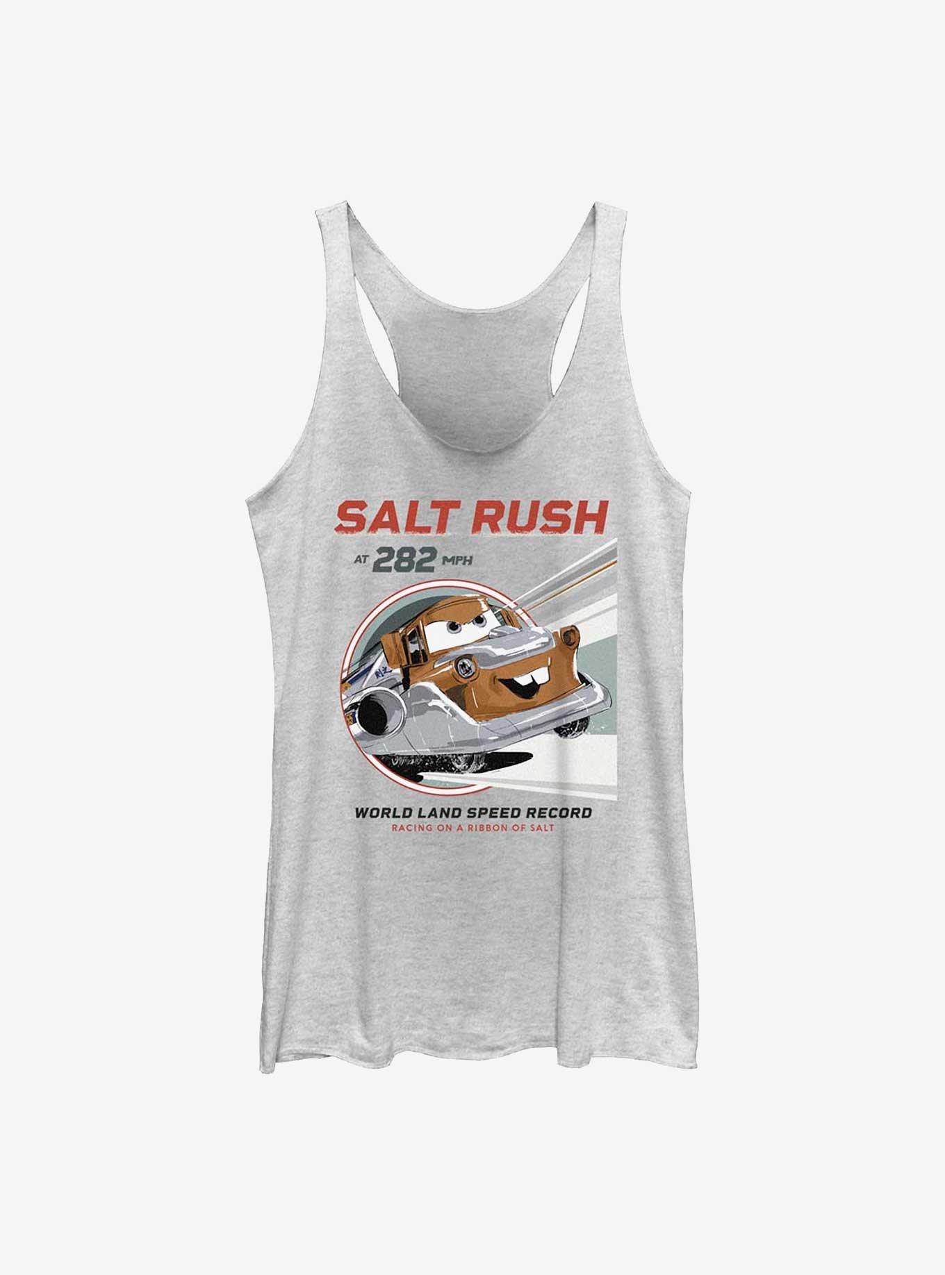 Disney Pixar Cars Salt Rush Mater Womens Tank Top, WHITE HTR, hi-res