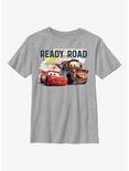 Disney Pixar Cars Ready Road Youth T-Shirt, ATH HTR, hi-res