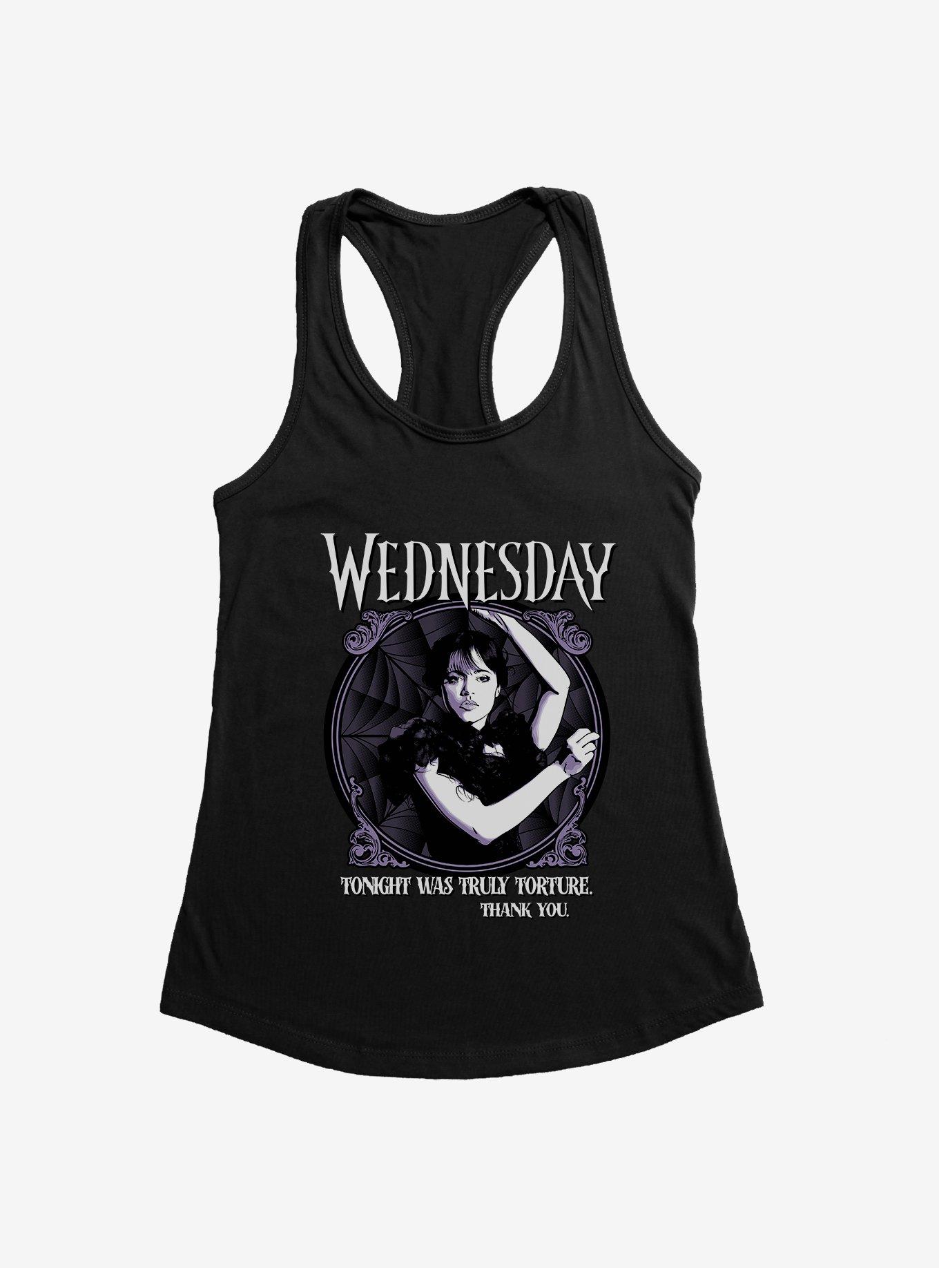 Wednesday Dance Scene Girls Tank, BLACK, hi-res