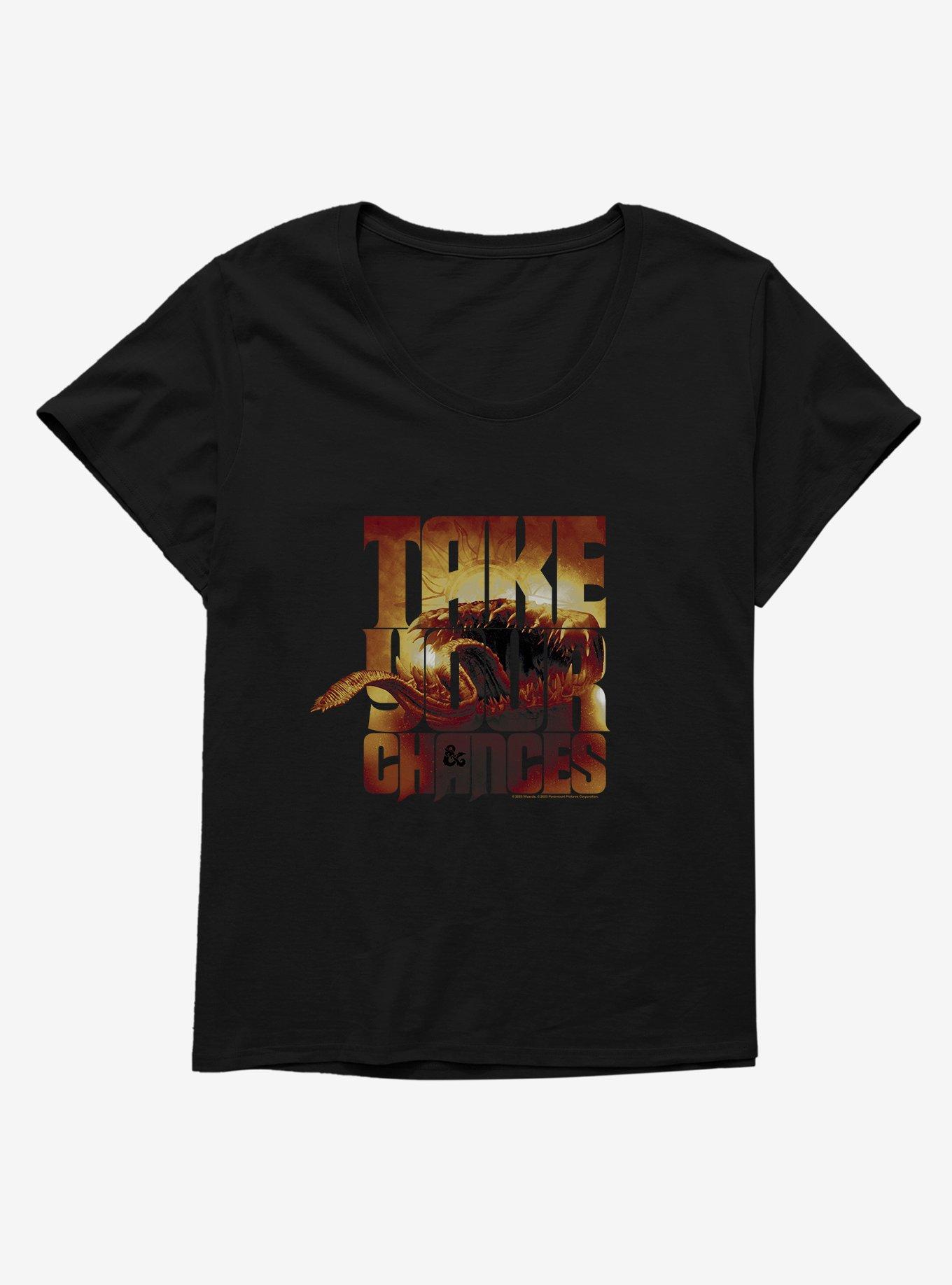 Dungeons & Dragons: Honor Among Thieves Take Your Chances Girls T-Shirt Plus