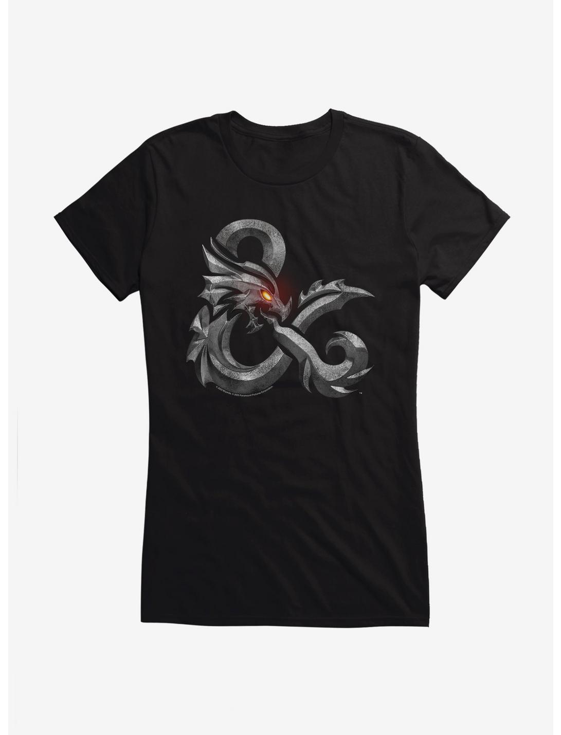 Dungeons & Dragons: Honor Among Thieves Steel Ampersand Girls T-Shirt, BLACK, hi-res