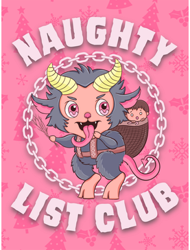 Krampus Naughty List Club Poster, , hi-res