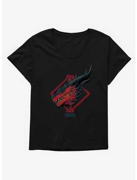 Dungeons & Dragons: Honor Among Thieves Red Dragon Profile Girls T-Shirt Plus Size, , hi-res