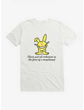 It's Happy Bunny Compliments Only T-Shirt, , hi-res