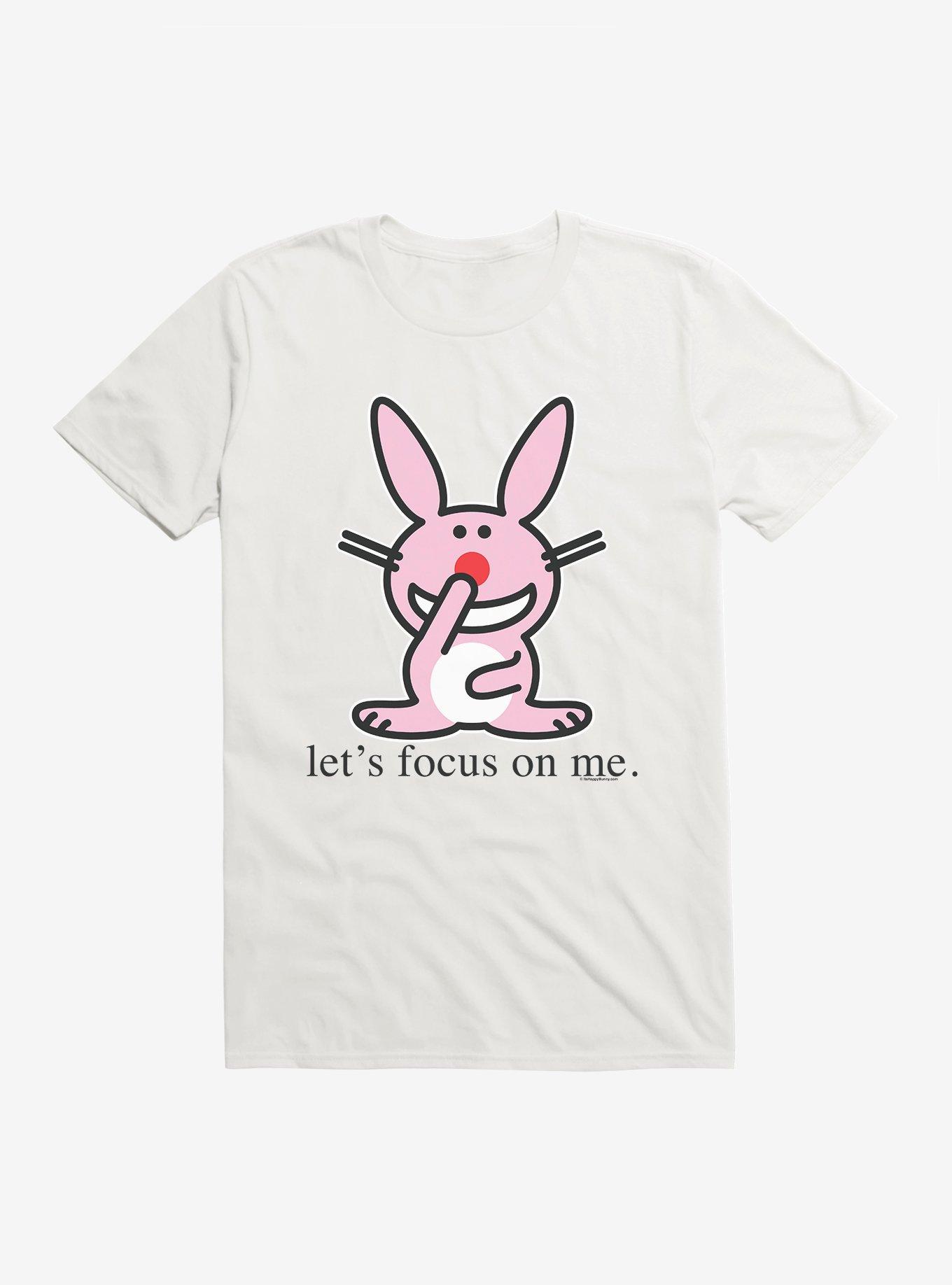 It's Happy Bunny Focus On Me T-Shirt | Hot Topic