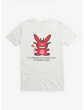 It's Happy Bunny Naughtier Ways T-Shirt, , hi-res