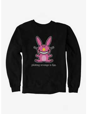 It's Happy Bunny Revenge Is Fun Sweatshirt, , hi-res