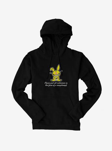 It s Happy Bunny Compliments Only Hoodie Hot Topic