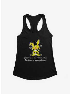It's Happy Bunny Compliments Only Girls Tank, , hi-res